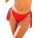 Plus Size Women's Elite Bikini Bottom by Swimsuits For All in Lipstick Red (Size 20)