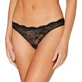 Emporio Armani Women's Virtual Lace Brief Underwear, Schwarz, M