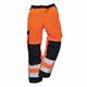 Portwest Texo TX51 Lyon Hi Vis Work Trousers with Kneepad Pockets Orange/Navy