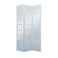 Juniper + Ivory Grayson Lane 72 In. x 44 In. French Country Room Divider Screen Blue Pine - 45226