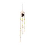 Juniper + Ivory Grayson Lane 33 In. x 4 In. Rustic Windchime Gold Iron - 91992