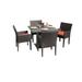 Belle Square Dining Table with 4 Chairs