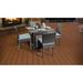 Barbados Square Dining Table with 4 Chairs