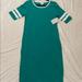 Lularoe Dresses | Lularoe Julia Dress | Color: Green/White | Size: L