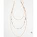 Torrid Jewelry | 2/$20 Nwt Torrid Gold & Beaded Layered Necklace | Color: Gold/Pink | Size: Os