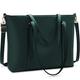 NUBILY Women Handbag Laptop Tote Bag 15.6 Inch Leather Large Tote Bag Lightweight Shoulder Office Bag Lady for Work Shopping