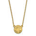 Women's Toronto Blue Jays 18'' 10k Yellow Gold Small Pendant Necklace