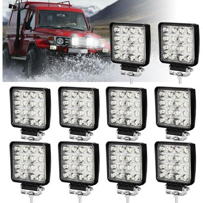 Swanew led Arbeitsscheinwerfer 12v 48W Scheinwerfer für Traktor. Auto led Strahler lkw. Offroad. Image