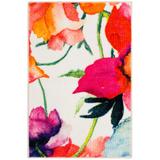 Mohawk Home Watercolor Bouquet Floral Area Rug