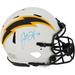 Justin Herbert Los Angeles Chargers Autographed Riddell Lunar Eclipse Alternate Speed Authentic Helmet