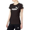 PUMA Women's Amplified T-Shirt Black, Small