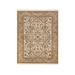Shahbanu Rugs New Zealand Wool and Silk Tabriz Revival 300 KPSI Ivory Thick and Plush Luxurious to the Touch Rug (5'1" x 7'0")