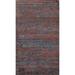 Indoor/ Outdoor Abstract Oriental Area Rug Hand-knotted Office Carpet - 5'7" x 8'7"