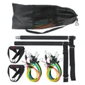 Barre de Pilates avec bandes portables équipement de fitness TPE élastique tendeur de UL