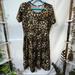 Lularoe Dresses | Euc Lularoe Amelia - Ultimate Print - Leopard! | Color: Black/Brown | Size: Xl