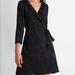 Madewell Dresses | Madewell Nwot Ruffle Jacquard Dress Size Small! | Color: Black | Size: S