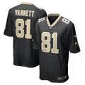 Men's Nike Nick Vannett Black New Orleans Saints Game Jersey