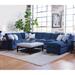 Gray Sectional - Braxton Culler Oliver 138" Wide Revolution Performance Fabrics® Corner Sectional Polyester/Revolution Performance Fabrics®/Cotton/Other Performance Fabrics | Wayfair