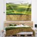 East Urban Home Polyester Golf Course w/ Wooden Path Tapestry w/ Hanging Accessories Included Polyester in Green | 50 H x 60 W in | Wayfair