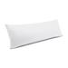 Latitude Run® Oys Down Blend Rectangular Lumbar Pillow Down/Feather/Linen in White | 14 H x 36 W x 5 D in | Wayfair