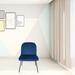 Leisure Chair - Brayden Studio® Accent Chair Velvet Leisure Chair Upholstered Dining Chair Set Of 2 Velvet in Blue | Wayfair