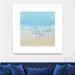 Rosecliff Heights Beach Day Ii' Matted & Framed Paper | 30 H x 30 W x 1 D in | Wayfair 92320D6385954613AF7D1C98058CBFBF