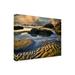 Highland Dunes Low Tide 4 by Dennis Frates - Wrapped Canvas Photograph Canvas, Wood in Blue/Brown/Gray | 14 H x 19 W x 2 D in | Wayfair