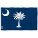 ANLEY South Carolina State 2-Sided Polyester 36 x 60 in. House Flag in Blue | 36 H x 60 W in | Wayfair A.Flag.StateSC