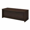 Bush Business Furniture Studio C 72W x 36D Bow Front Desk in Black Walnut - Bush Business Furniture SCD172BW