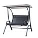Sea Breeze Ultra Comfortable Cool Mesh Dual Swing With Canopy