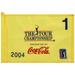 PGA TOUR Event-Used #1 Yellow Pin Flag from THE Championship on November 4th to the 7th 2004