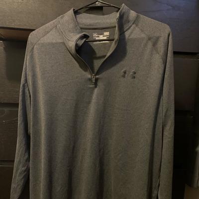 Under Armour Jackets & Coats | Large Under Armour Zip Up Gray | Color: Gray | Size: L