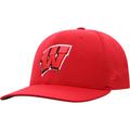 Men's Top of the World Red Wisconsin Badgers Reflex Logo Flex Hat