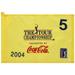 PGA TOUR Event-Used #5 Yellow Pin Flag from THE Championship on November 4th to the 7th 2004