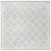 White 36 x 0.4 in Area Rug - Lark Manor™ Ammundsen Geometric Light Gray/Beige Area Rug, Polypropylene | 36 W x 0.4 D in | Wayfair