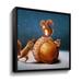 Winston Porter The Big Find - Graphic Art on Canvas in Blue/Brown | 10 H x 10 W x 2 D in | Wayfair 05BB1D5580BF440783BFB08A05908242