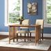 Kelly Clarkson Home Sloan Drop Leaf Trestle Dining Table Wood in Brown | 30 H in | Wayfair 44D0750F03054DB7A4FFC9D47D88A022