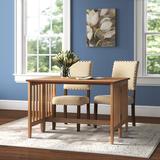 Kelly Clarkson Home Sloan Drop Leaf Trestle Dining Table Wood in Brown | 30 H in | Wayfair 44D0750F03054DB7A4FFC9D47D88A022
