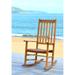 SAFAVIEH Shasta Acacia Wood Rocking Chair. - 26" W x 34" D x 45" H