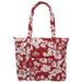 Vera Bradley Alabama Crimson Tide Rain Garden Tote Bag