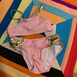 Disney Swim | Disney Girls Swimsuit | Color: Gold/Pink | Size: 12mb