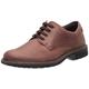 ECCO Men's Turn Plain Toe Oxford Shoe, Cocoa Brown, 11.5 UK