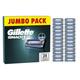 Gillette Mach3 Razor Blades Men, Pack of 24 Razor Blade Refills, Stronger Than Steel Blades, Enhanced Lubrastrip