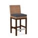 Braxton Culler Seagrass Top Counter Stool Wood/Wicker/Rattan in Brown | 37 H x 18.5 W x 22.5 D in | Wayfair B111-012/0638-66/COFFEE