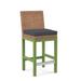 Braxton Culler Seagrass Top Counter Stool Wood/Wicker/Rattan in Brown | 37 H x 18.5 W x 22.5 D in | Wayfair B111-012/0611-56/KIWI