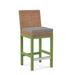 Braxton Culler Seagrass Top Counter Stool Wood/Wicker/Rattan in Brown | 37 H x 18.5 W x 22.5 D in | Wayfair B111-012/0884-83/KIWI