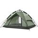 Naturehike Pop Up Tent Automatic Tent Camping Tent 3 Person Tent Dome Tent Family Tent for Party Camping Climbing Traveling (3P Green)