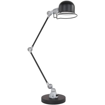 Steinhauer - Mexlite - tischlampe - Davin - schwarz - aluminium metall - Image