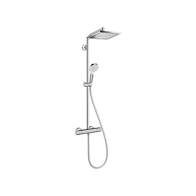 Crometta e 240 Showerpipe 27271000 chrom, 1jet, 24 x 24 cm - Hansgrohe