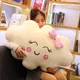 Grand oreiller en peluche de nuage de dessin animé pour enfants coussin super doux polaire Lovey
